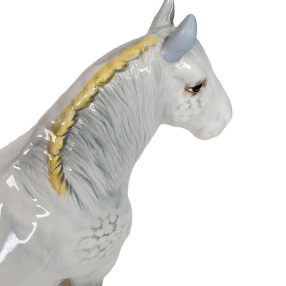 Beswick Shire Horse Figurine – Gloss Finish, 8.5” - Picture 12 of 13